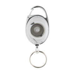 Roller clip sleutelhanger gemaakt van RCS gerecycled plastic