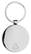 RCS sleutelhanger van gerecyclede zinc alloy met bamboe