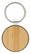 RCS sleutelhanger van gerecyclede zinc alloy met bamboe