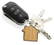 RCS huissleutelhanger van gerecycled zinc alloy met bamboe