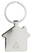 RCS huissleutelhanger van gerecycled zinc alloy met bamboe