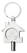 RCS gerecycled zinc alloy 3 in 1 sleutelhanger