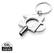 RCS gerecycled zinc alloy 3 in 1 sleutelhanger