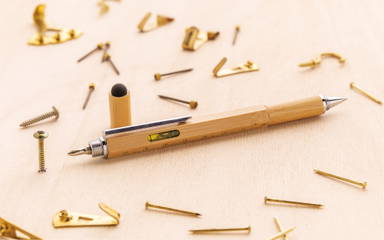 Bamboe 5 in 1 toolpen