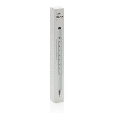 5-in-1 aluminium toolpen