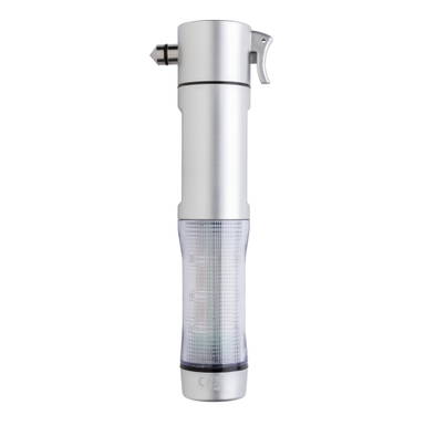 Veiligheidszaklamp met noodhamer