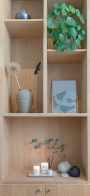 Ukiyo geurkaars in glas