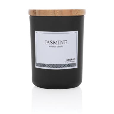 Ukiyo luxe geurkaars met bamboe deksel