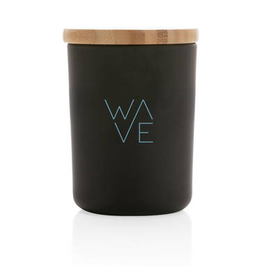 Ukiyo luxe geurkaars met bamboe deksel