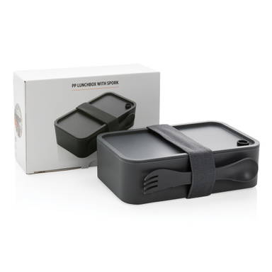 PP lunchbox met spork
