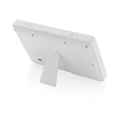 Utah RCS recycled plastic bamboe LED-klok