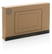 Utah RCS recycled plastic bamboe LED-klok