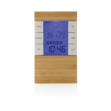 Utah RCS rplastic en bamboe weerstation