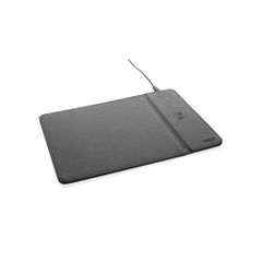 Tapis de souris chargeur sans fil Swiss Peak RCS recyclé PU 10W