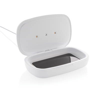 UV-C sterilisatie box met 5W draadloze oplader