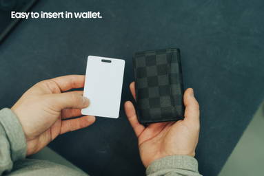 Findcard RCS rplastic kaart met wereldwijd lokaliseren