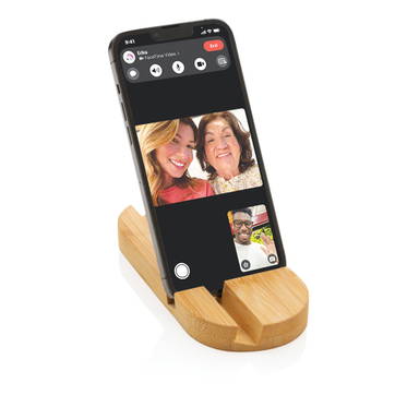 Bamboe tablet en telefoon stand