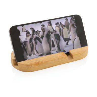 Bamboe tablet en telefoon stand