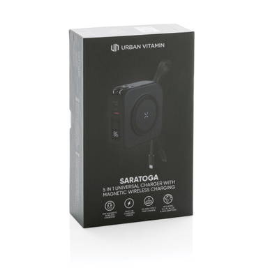 Urban Vitamin Saratoga 5-in-1 universele lader