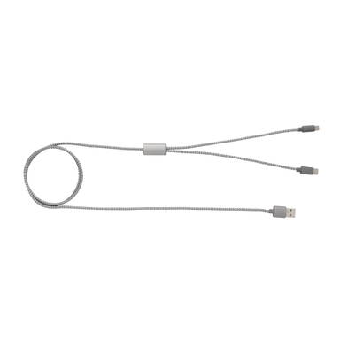 3-in-1 gevlochten nylon kabel