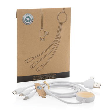 RCS gerecycled plastic Ontario 6-in-1 kabel