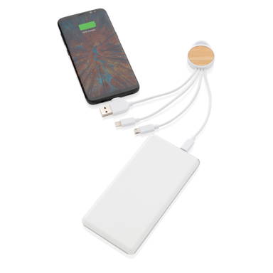 RCS gerecycled plastic Ontario 6-in-1 ronde kabel