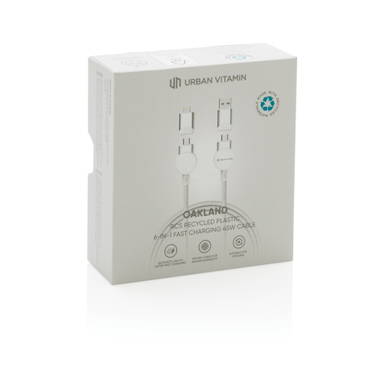 Oakland 1.2meter RCS rplastic 6-in-1 fast charging 45W kabel