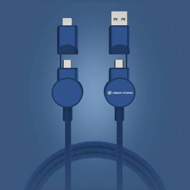Oakland 1.2meter RCS rplastic 6-in-1 fast charging 45W kabel