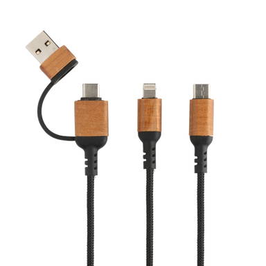 Ohio RCS gecertificeerde gerecyclede plastic 6-in-1 kabel
