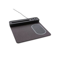 Tapis de souris Air avec chargeur sans fil 5W et USB