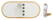 Ontario RCS rplastic 10W dubbele oplader draadloos
