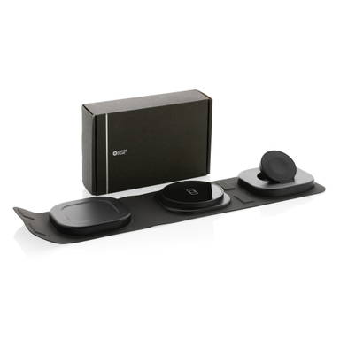 Swiss Peak RCS rplastic 3-in-1 draadloze 15W reislader.