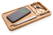 Bamboe desk organizer met 5W draadloze oplader