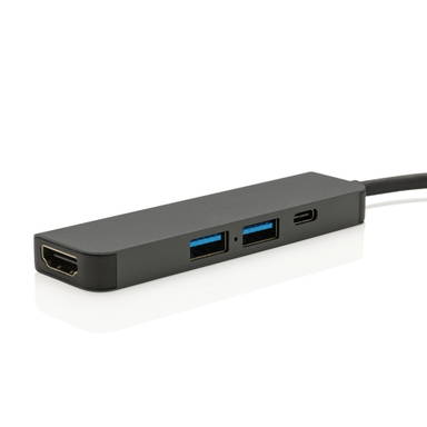 Terra RCS gerecycled aluminium hub met HDMI input