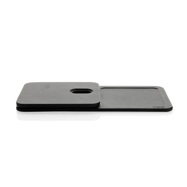 Swiss Peak 3-in-1 RCS gerecycled PU draadloze oplader