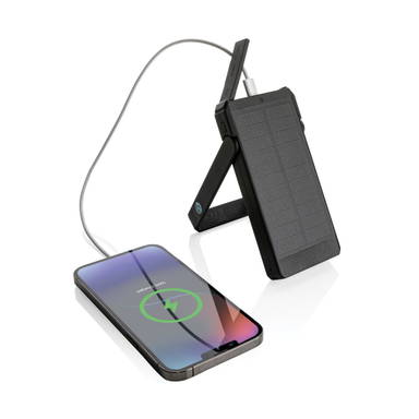 Skywave RCS gerecyclede kunststof zonne-powerbank 10000 mAh
