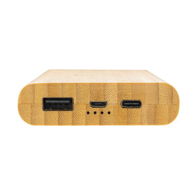 Bamboe 8.000 mAh 5W draadloze powerbank