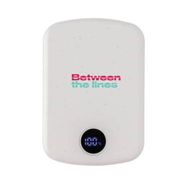 MagBoost gerecycled plastic 5000 mah magnetische powerbank