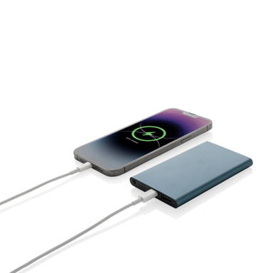 RCS gerecycled plastic/alu 4000 mah powerbank met type C