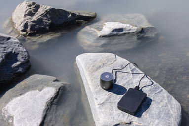 Boostcore RCS recycled plastic powerbank 5.000mAh met USB C