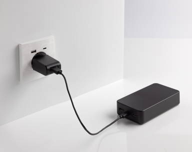 Boostcore RCS recycled plastic powerbank 20.000mAh met USB C