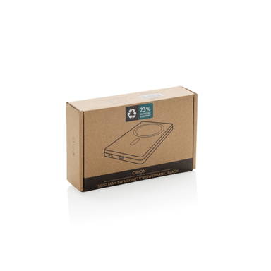 Orion RCS r-aluminium 5000 mah 5W magnetische powerbank