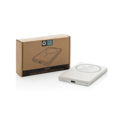 Orion RCS r-aluminium 5000 mah 5W magnetische powerbank