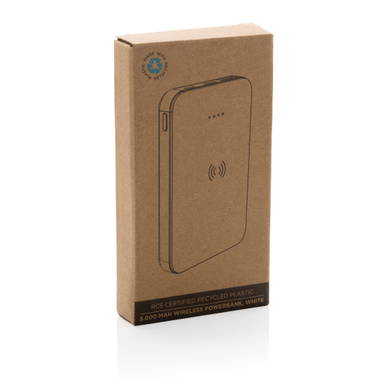 RCS gerecycled plastic 5.000 mAh 5W draadloze powerbank