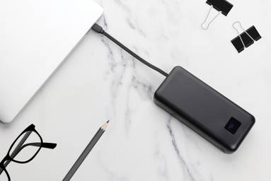 Gridley RCS gerecycled plastic 20000 65W laptop powerbank