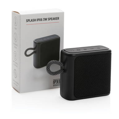 Splash IPX6 3W speaker