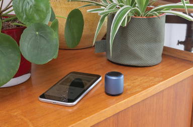 Mini aluminium draadloze speaker