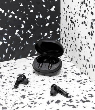 RCS standaard recycled plastic TWS oordoppen