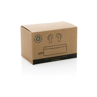 RCS gerecycled plastic & bamboe TWS oordoppen