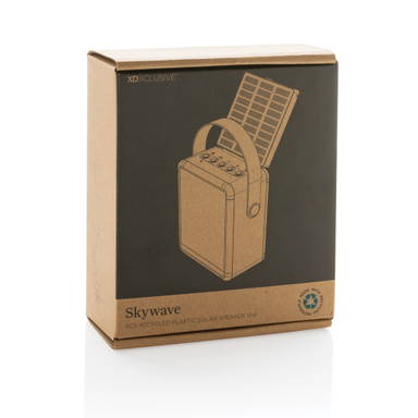 Skywave RCS gerecycled plastic solar speaker 12W